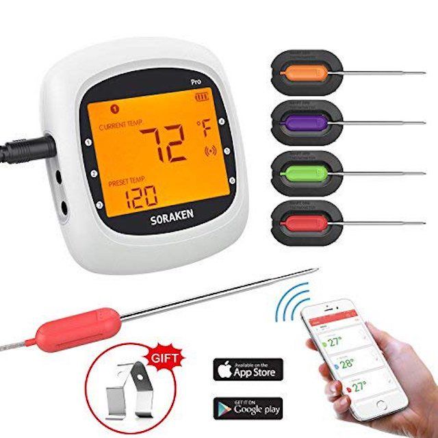 Smartgear Wireless Grilling Thermometer 